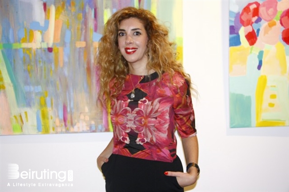 Activities Beirut Suburb Exhibition Painting Exhibition by Louma Rabah and Charbel Abi Azar Lebanon