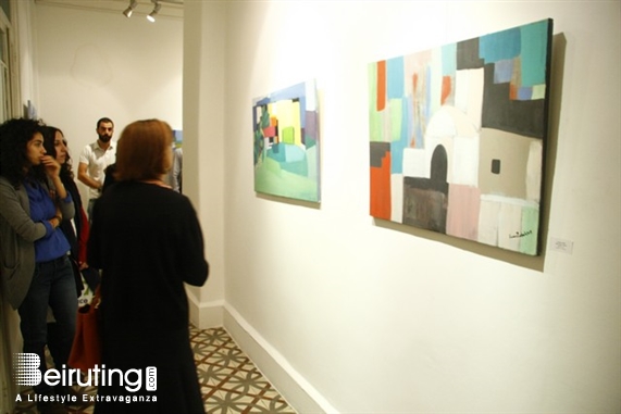 Activities Beirut Suburb Exhibition Painting Exhibition by Louma Rabah and Charbel Abi Azar Lebanon