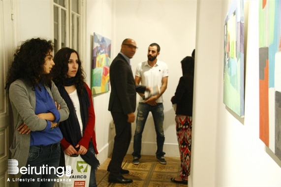 Activities Beirut Suburb Exhibition Painting Exhibition by Louma Rabah and Charbel Abi Azar Lebanon