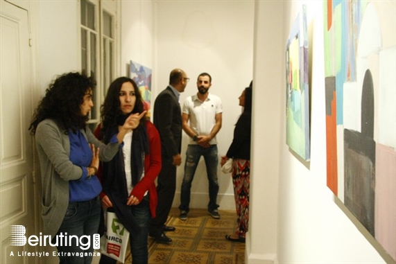 Activities Beirut Suburb Exhibition Painting Exhibition by Louma Rabah and Charbel Abi Azar Lebanon