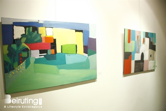 Activities Beirut Suburb Exhibition Painting Exhibition by Louma Rabah and Charbel Abi Azar Lebanon