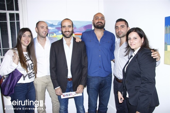 Activities Beirut Suburb Exhibition Painting Exhibition by Louma Rabah and Charbel Abi Azar Lebanon