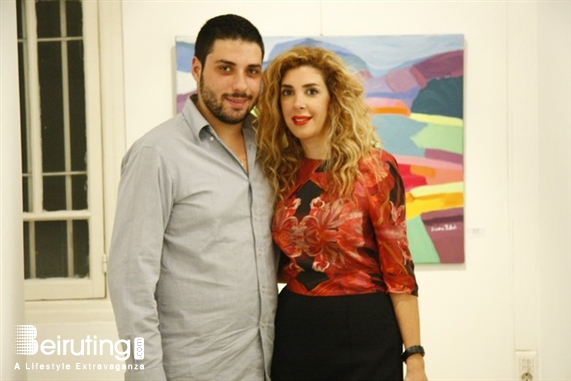 Activities Beirut Suburb Exhibition Painting Exhibition by Louma Rabah and Charbel Abi Azar Lebanon