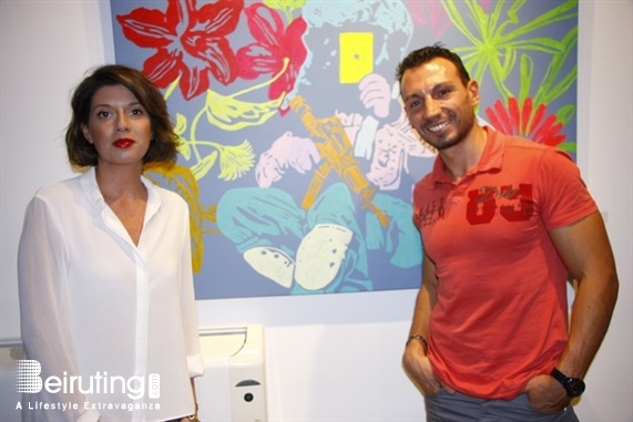 Activities Beirut Suburb Exhibition Painting Exhibition by Louma Rabah and Charbel Abi Azar Lebanon