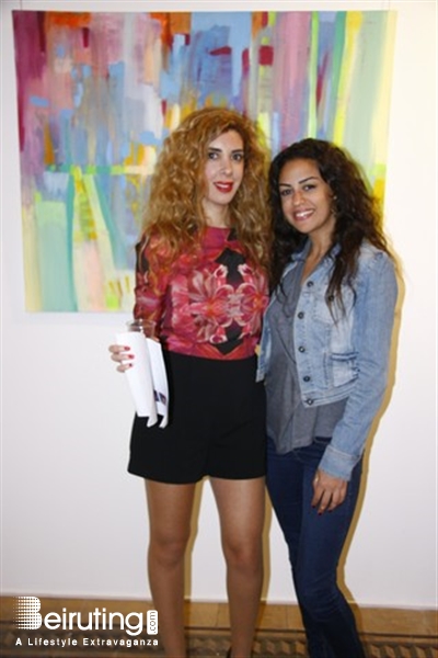 Activities Beirut Suburb Exhibition Painting Exhibition by Louma Rabah and Charbel Abi Azar Lebanon