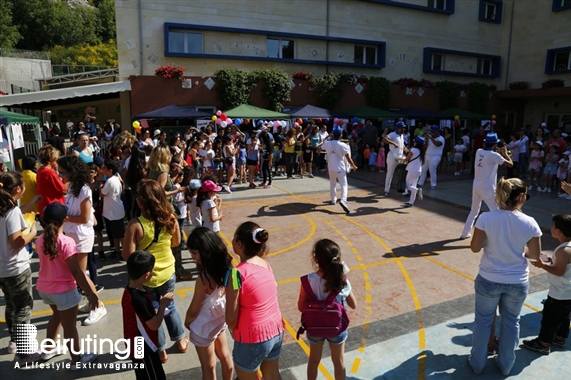 Activities Beirut Suburb Kids Kermesse Lycee Montaigne Lebanon