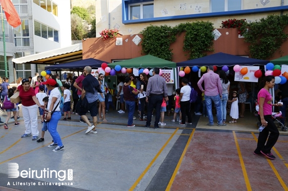 Activities Beirut Suburb Kids Kermesse Lycee Montaigne Lebanon