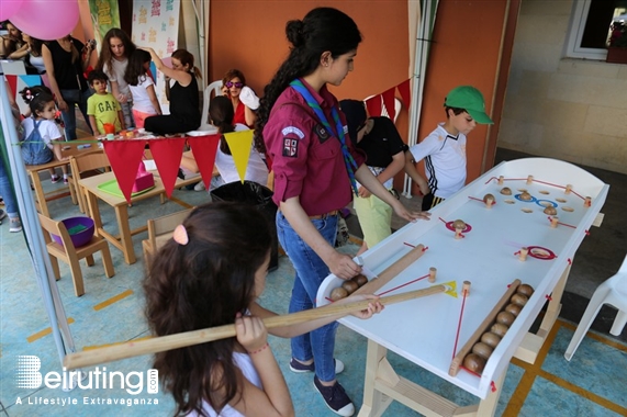 Activities Beirut Suburb Kids Kermesse Lycee Montaigne Lebanon