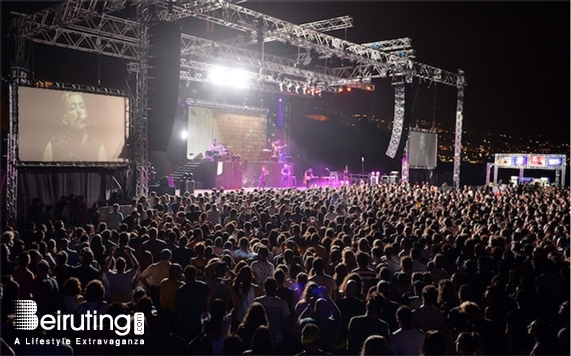 Byblos International Festival Jbeil Concert Mashrou' Leila at Byblos International Festival Lebanon