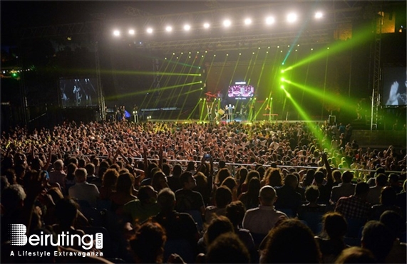 Byblos International Festival Jbeil Concert Mashrou' Leila at Byblos International Festival Lebanon