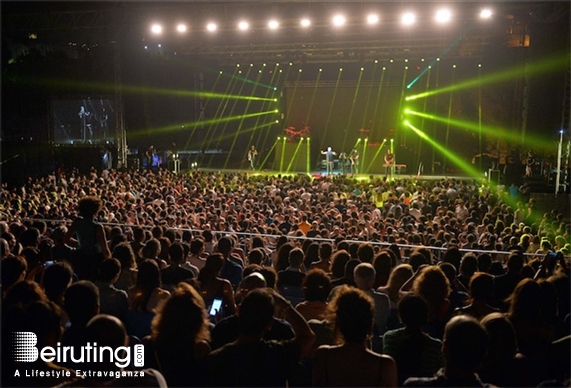 Byblos International Festival Jbeil Concert Mashrou' Leila at Byblos International Festival Lebanon