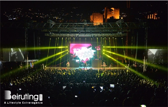 Byblos International Festival Jbeil Concert Mashrou' Leila at Byblos International Festival Lebanon