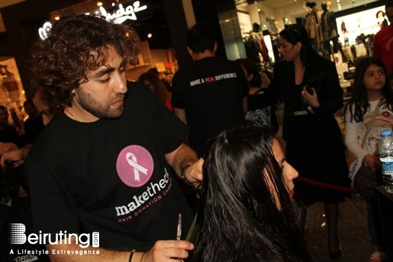 City Centre Beirut Beirut Suburb Social Event Make the Cut Hair Donation Campaign Lebanon