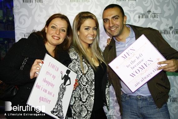 Activities Beirut Suburb Fashion Show Opening of Martha Fadel Boutique Lebanon