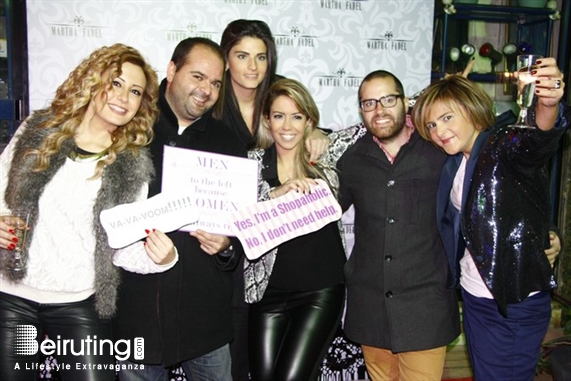 Activities Beirut Suburb Fashion Show Opening of Martha Fadel Boutique Lebanon