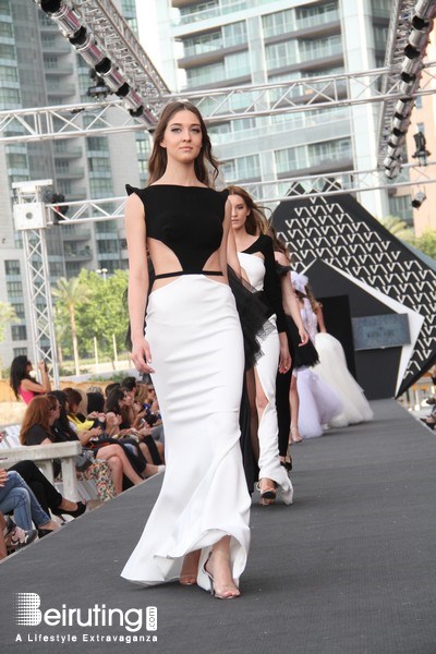 Saint George Yacht Club  Beirut-Downtown Fashion Show Martha Fadel at Summer Fashion Week by LIPS Lebanon