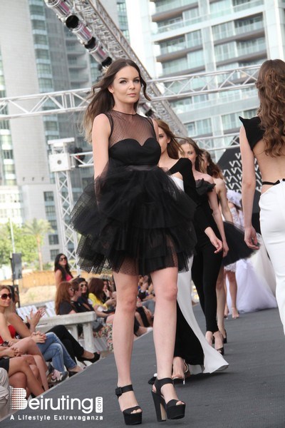 Saint George Yacht Club  Beirut-Downtown Fashion Show Martha Fadel at Summer Fashion Week by LIPS Lebanon