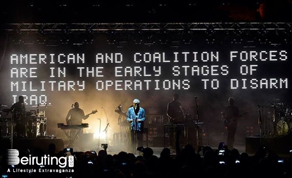 Byblos International Festival Jbeil Concert Massive Attack at Byblos Festival  Lebanon