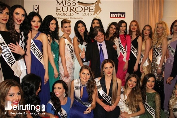 Warwick Palm Beach Hotel Beirut-Downtown Social Event Launching of Miss Europe World 2015 Press conference Lebanon