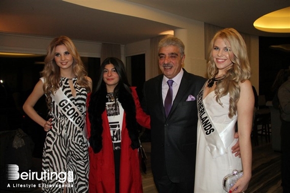 Warwick Palm Beach Hotel Beirut-Downtown Social Event Launching of Miss Europe World 2015 Press conference Lebanon