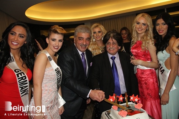 Warwick Palm Beach Hotel Beirut-Downtown Social Event Launching of Miss Europe World 2015 Press conference Lebanon