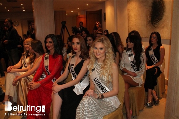 Warwick Palm Beach Hotel Beirut-Downtown Social Event Launching of Miss Europe World 2015 Press conference Lebanon