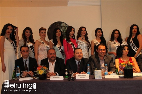 Warwick Palm Beach Hotel Beirut-Downtown Social Event Launching of Miss Europe World 2015 Press conference Lebanon