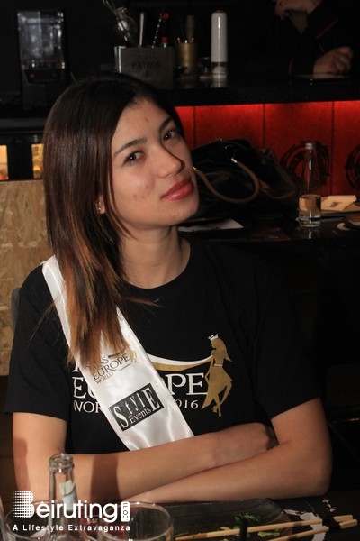 Tamashii Beirut-Gemmayze Social Event Miss Europe world 2016 at Tamashii Lebanon