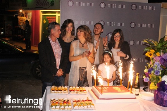 Activities Beirut Suburb Social Event Moda Mou Boutique Opening Lebanon