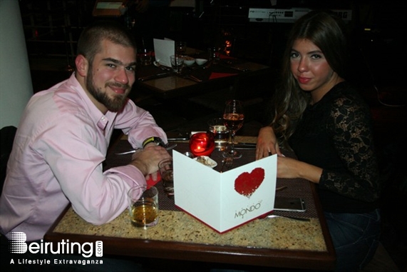 Mondo-Phoenicia Beirut-Downtown Nightlife Valentine's at Caffe Mondo Lebanon