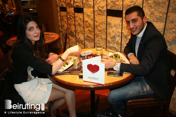 Mondo-Phoenicia Beirut-Downtown Nightlife Valentine's at Caffe Mondo Lebanon