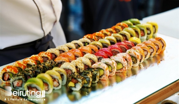 Mon Maki A Moi-Broumana  Broumana Social Event Mon Maki A Moi Special Sushi Sunset at Broumana Lebanon