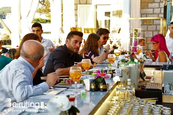 Mon Maki A Moi-Broumana  Broumana Social Event Mon Maki A Moi Special Sushi Sunset at Broumana Lebanon