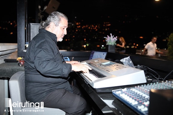 Monte Cassino Jounieh Nightlife Sway Rooftop on Friday Night Lebanon