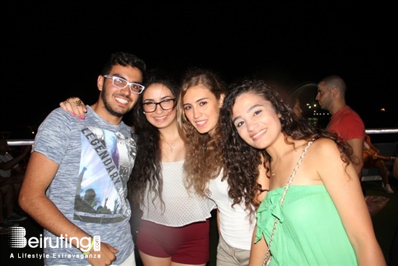 Senses Kaslik Beach Party Dance Under The Moonlight Pool Party Lebanon