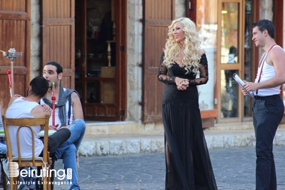 Activities Beirut Suburb Social Event Nourhan Making of New Video Clip Lebanon