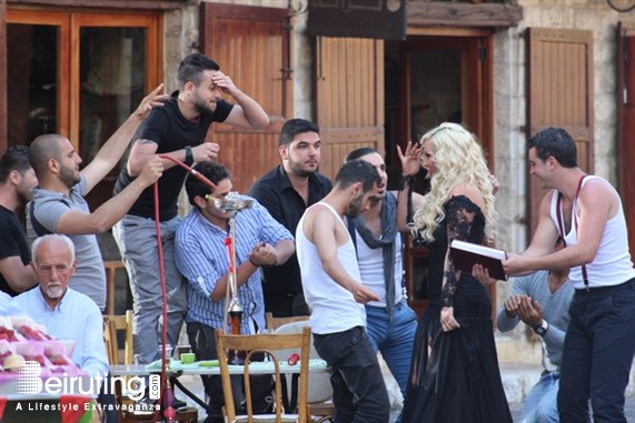 Activities Beirut Suburb Social Event Nourhan Making of New Video Clip Lebanon