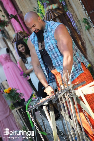 Activities Beirut Suburb Social Event Nourhan Making of New Video Clip Lebanon