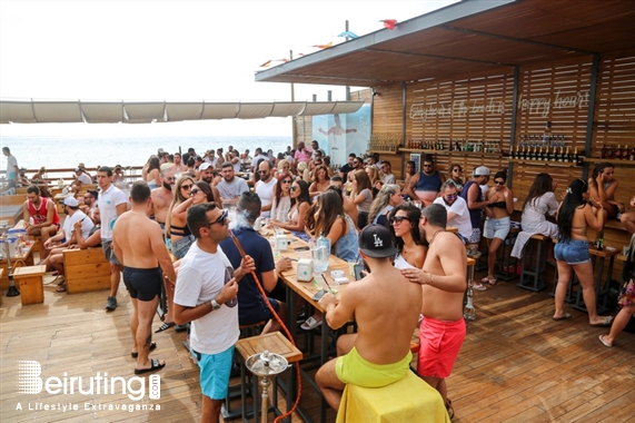 Ocean Blue Jbeil Beach Party Majd Moussally at Ocean Blue Lebanon