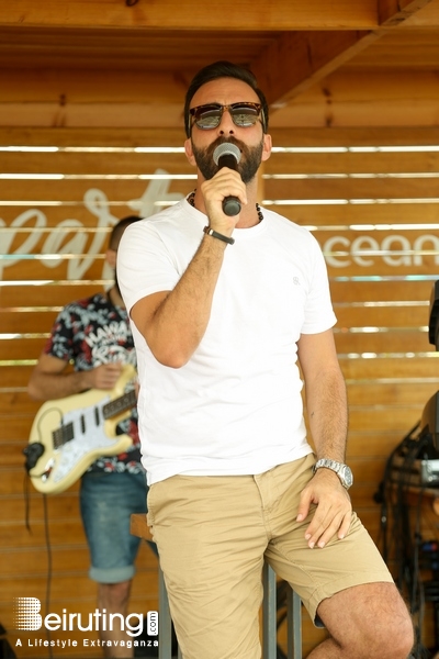 Ocean Blue Jbeil Beach Party Mario Hadchity at Ocean Blue  Lebanon