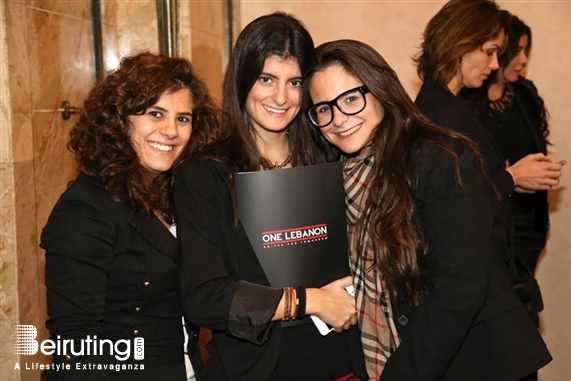 Phoenicia Hotel Beirut Beirut-Downtown Social Event One Lebanon Press Conference Lebanon