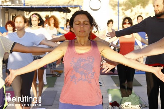 Sporting Club Beirut-Downtown Social Event Brave Heart Yoga Lebanon