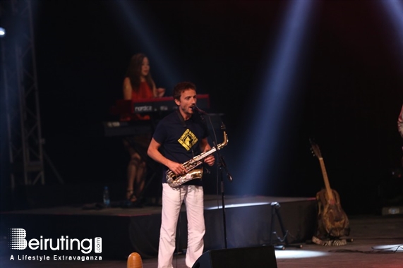 Biel Beirut-Downtown Concert Playing for Change Band at Beirut Holidays Lebanon