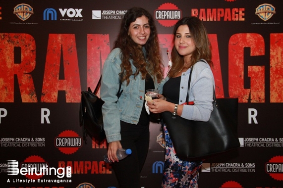 City Centre Beirut Beirut Suburb Social Event Premiere of Rampage Lebanon