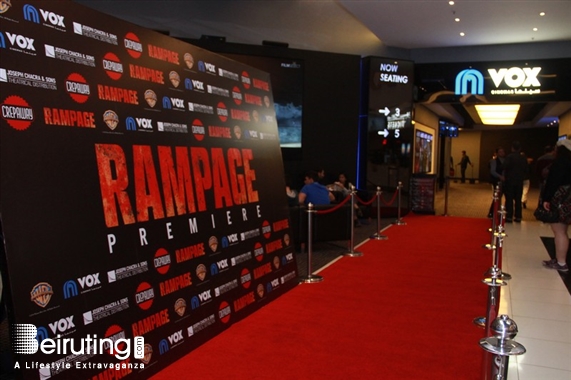 City Centre Beirut Beirut Suburb Social Event Premiere of Rampage Lebanon