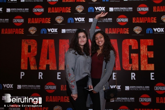 City Centre Beirut Beirut Suburb Social Event Premiere of Rampage Lebanon