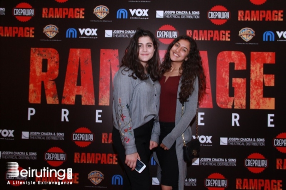 City Centre Beirut Beirut Suburb Social Event Premiere of Rampage Lebanon