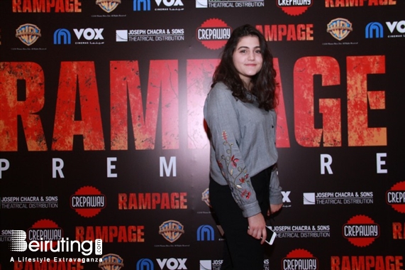 City Centre Beirut Beirut Suburb Social Event Premiere of Rampage Lebanon