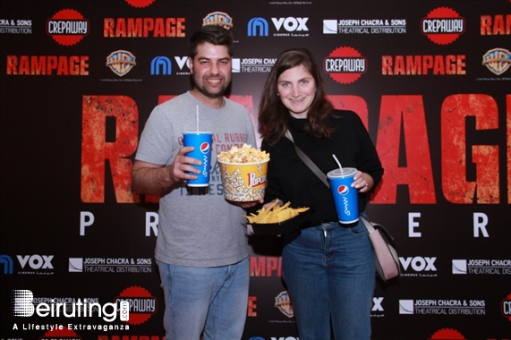 City Centre Beirut Beirut Suburb Social Event Premiere of Rampage Lebanon