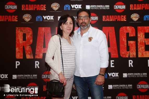 City Centre Beirut Beirut Suburb Social Event Premiere of Rampage Lebanon